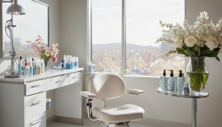 cosmetic treatment room