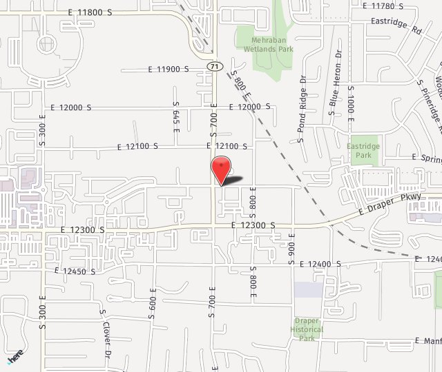 Location Map: 723 East 12200 South Draper, UT 84020