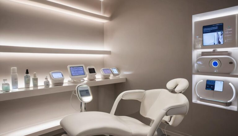 skincare treatment room